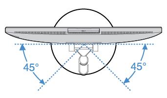 Figura 4. Tipo di macchina ed etichetta del modello Regolazione del supporto del monitor Nota: Il supporto del monitor è facoltativo.