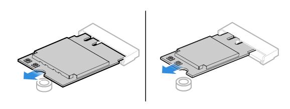 Consultare la sezione "Rimozione del pannello LCD" a pagina 22. 3. Sostituire la scheda Wi-Fi. Figura 94.