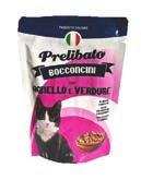 Da 2 a 4 confezioni al giorno per un gatto di corporatura e peso medio.