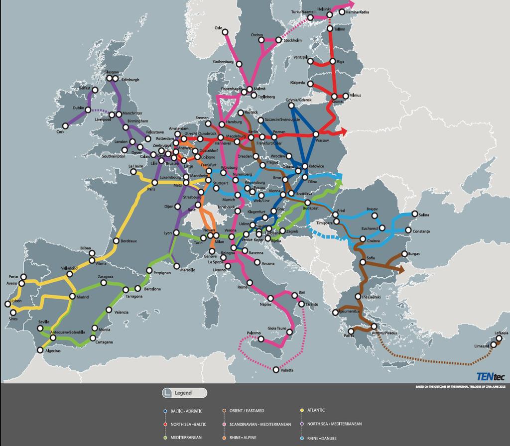 Strumenti di finanziamento: programma TEN-T (Rete Trans-Europea dei Trasporti) TEN-T Work Programme 2011-Multi-Annual Programme for Motorways of the Sea Per il cofinanziamento di progetti sull