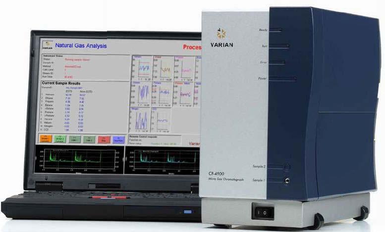 cromatografo microgc modello CP-4900 della VARIAN (Figura 2) dotato di un rivelatore a