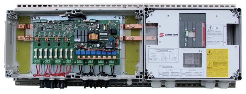 Caratteristiche principali Main features S= Sunway Smart String box CS - SPX - X - XXX V 08= N stringhe/string N. 16= N stringhe/string N. 24= N stringhe/string N.