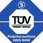 1B secondo le EN10204, e omologate TÜV/Product Service Per ottenere le portate descritte nel Manuale Tecnico