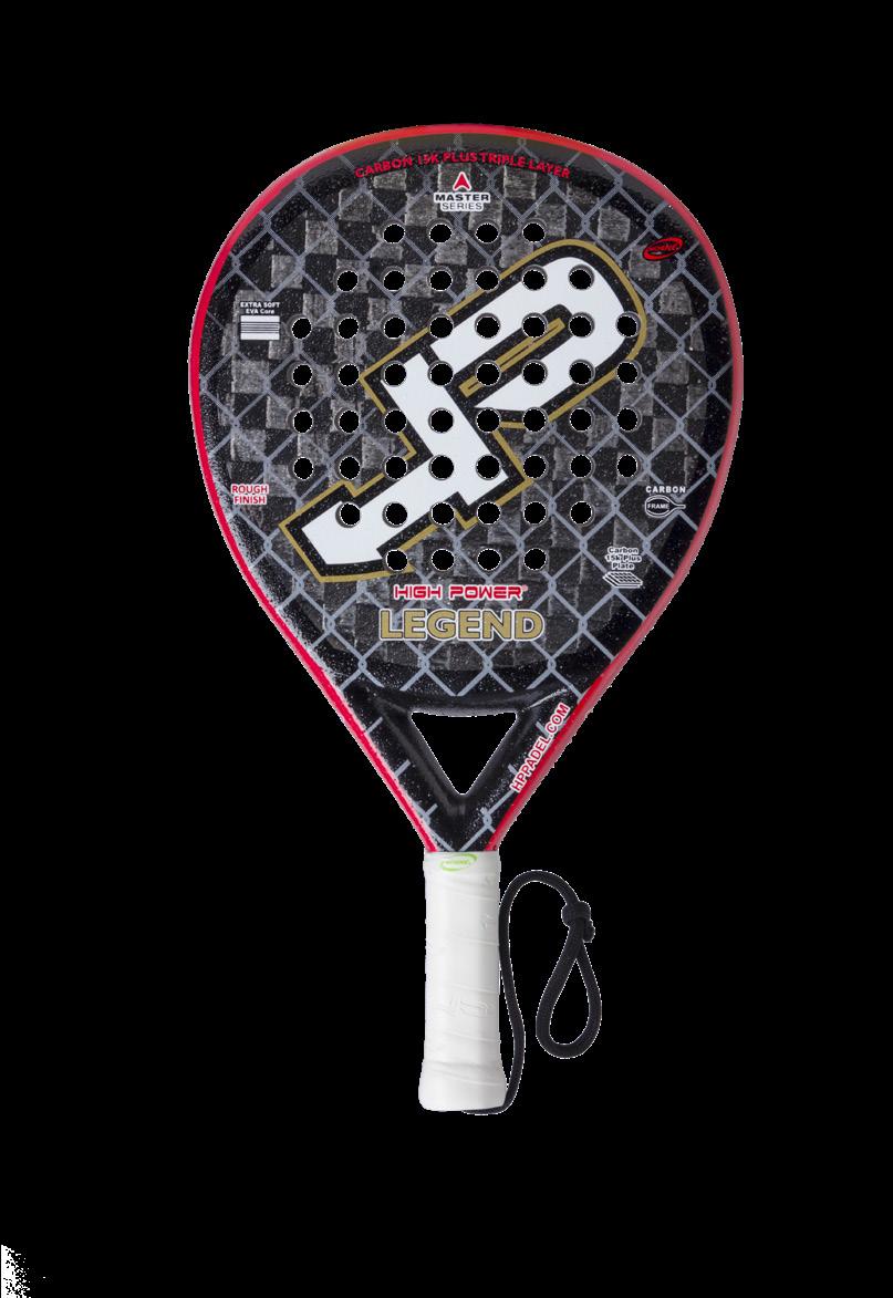 It is however a multipurpose racquet because it offers excellent power but also great control thanks to the soft rubber.