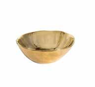 w/irregular edge FTB 802 ø 13 cm Contenitore oro c/bordo irregolare Bowl