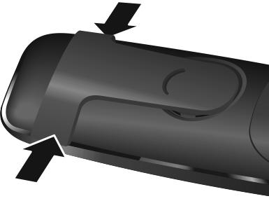 Messa in funzione Clip da cintura Sui lati del portatile vi sono i fori per l inserimento della clip da cintura.