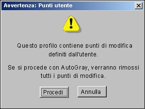 Rifinisci riutilizza i punti di modifica da una sessione precedente nel tentativo di renderli più accurati.