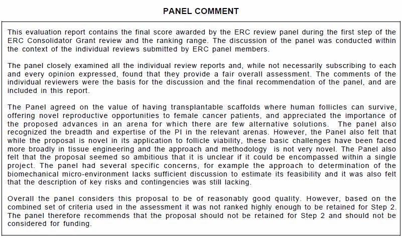 ESR ERC-COG-2017, STEP 1: VOTO B LS7 Applied Medical Technologies,