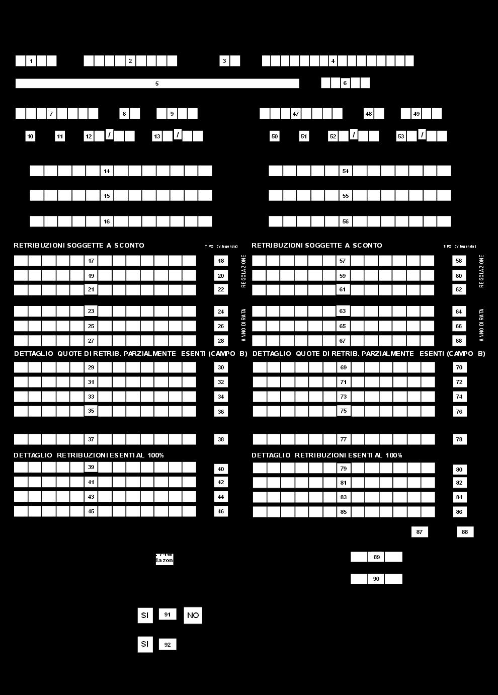 ISTRUZIONI PER LA COMPILAZIONE-MODULO DICHIARAZIONE DELLE