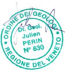 Julien Perin GEODIS s.r.l. - N. REA: VE 345850 Codice Fiscale e Partita IVA: 03871990275 Azienda Certificata EN ISO 9001:2008 - Cert.