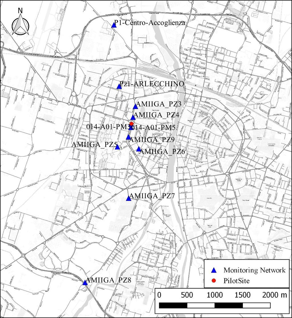 RETE DI MONITORAGGIO PZA_Lampogas Rete di