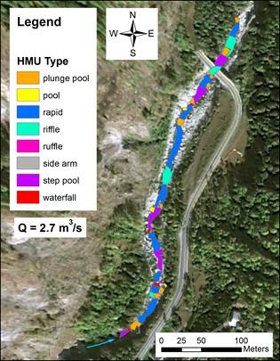 Schema di monitoraggio e indicatori 1. indice di integrità dei mesohabitat metodologia MesoHABSIM (Parasiewicz 2001; Vezza et al.