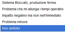 2. Inserire l oggetto/campo di applicazione del problema. 3. Inserire una descrizione il più possibile dettagliata della richiesta di assistenza. 4.