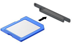 7 Schede e dispositivi esterni Uso dei lettori di schede di memoria (solo in determinati modelli) Le schede di memoria opzionali permettono un'archiviazione sicura e una facile condivisione dei dati.