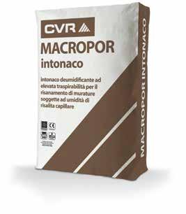 macropor intonaco intonaco deumidificante macroporoso Macropor intonaco è una malta naturale a base di specifici leganti ARS (alta resistenza ai solfati), microsilicati a comportamento pozzolanico a