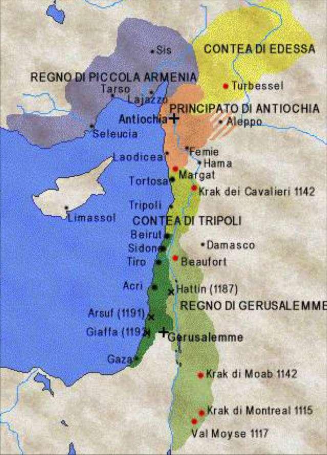 Il breve regno creato da Goffredo (1099-1187)