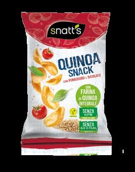 Snacks a base di legumi e farine integrali Snatt