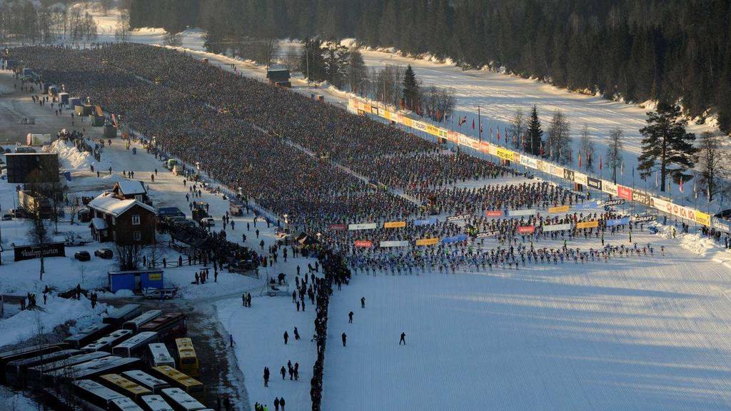 Vasaloppet la più lunga gara di sci di fondo del mondo Lunedi 25 febbraio Lunedi 04 marzo 2013 La Vasaloppet di 90 km a stile classico, è la gara più lunga e longeva della storia dello sci di fondo.