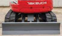 I modelli Takeuchi FR vanno oltre il concetto di escavatore tradizionale in quanto, si distinguono per utilizzare un braccio dalla caratteristica