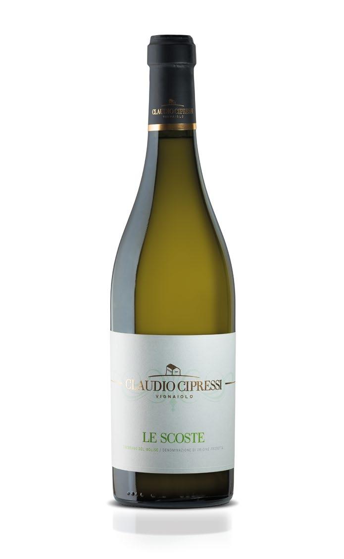 LE SCOSTE APPUNTI/NOTE Denominazione: DOP Molise Trebbiano Nome: Le Scoste Vitigno: 100% Trebbiano Alcool: 13%vol. (Il valore può variare con l annata) Altitudine: 470m s.l.m. Resa per ha: 70 q.