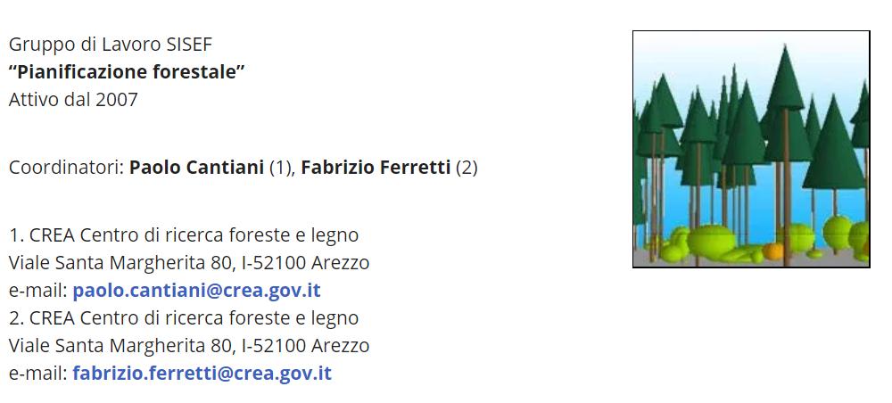 Il gruppo di lavoro SISEF Pianificazione forestale ricerca professionisti amministrazioni pubbluche 35% 45% Ad oggi 54 iscritti da giugno 2018 7 azioni (gruppi di lavoro tematici) 20% Obiettivi: o