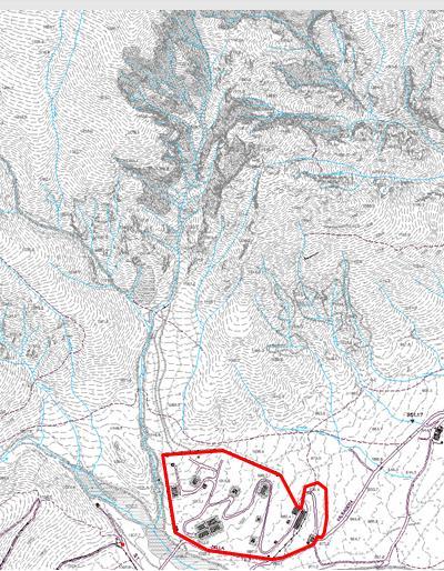 Fig. 1 L area oggetto delle