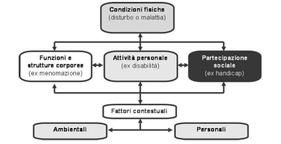 1.2 Il Modello ICF (OMS -1999) International Classification of