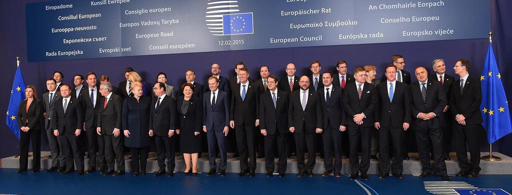 Consiglio Europeo È un istituzione intergovernativa composta da Capi di Stato e di governo e dal Presidente della Commissione.