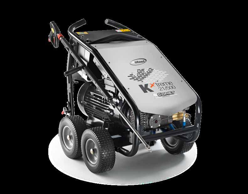 K STEEL K Xtreme 1400 TW Premium TW 500 Premium 44 GENERAL FEATURES Sturdy frame painted with anti-corrosive treatment Stainless-steel cover