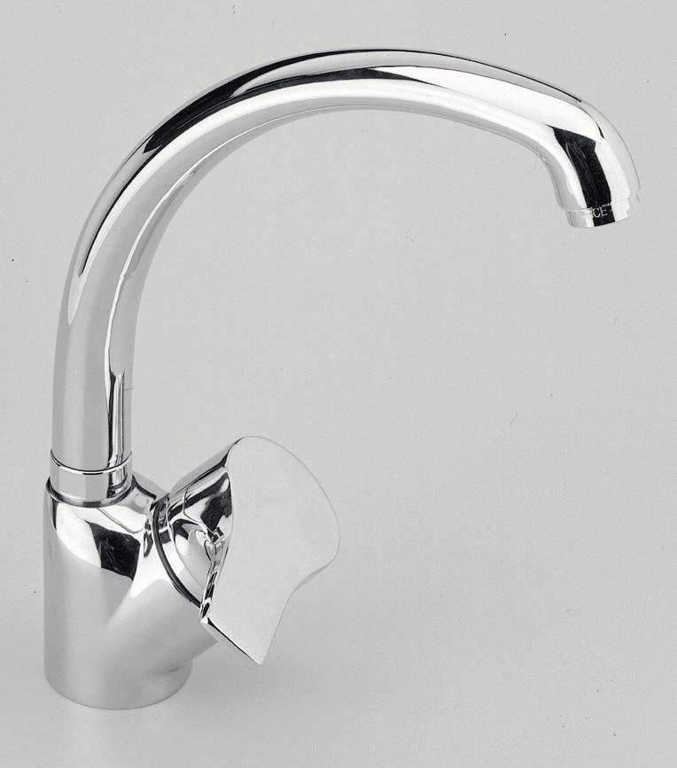 wall mounted single lever sink mixer