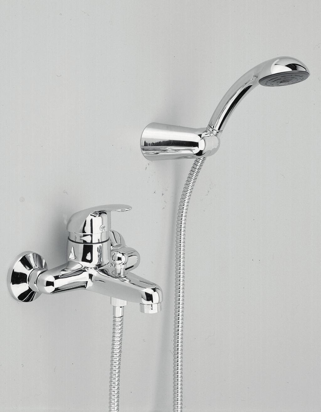 mixer with hand shower set.