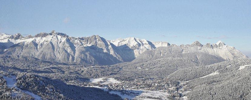 Inverno a Seefeld - 45 km di piste da sci perfettamente preparate - 280 km di percorsi per lo sci di fondo - 142 km di sentieri per escursioni invernali - Navetta sci gratuita per gli ospiti dell