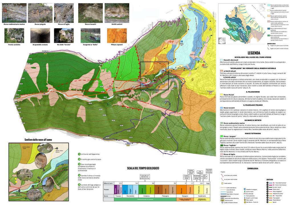 CARTA GEOLOGICO TURISTICA