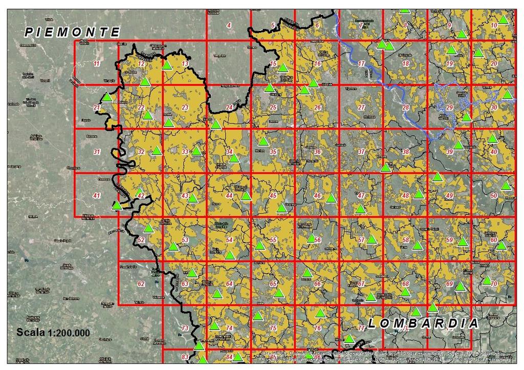 Sorveglianza territoriale 2017 Area risicola