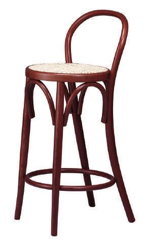 ART. 108 88 40 40 Sedia in faggio. Sedile imbottito. Disponibile anche in legno e canna. Beech chair. ART.
