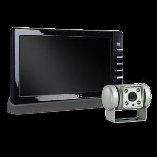 DOMETIC PERFECTVIEW RVS 545 / 545W Sistema video di retromarcia con monitor digitale LCD da 5" e piccola telecamera a colori Adatto per Monitor 5 " Telecamera MONITOR M 55L Pannello digitale LCD con
