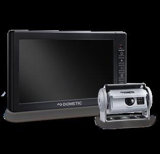 DOMETIC PERFECTVIEW RVS 580X Sistema video di retromarcia con monitor digitale LCD da 5 e telecamera a colori con otturatore Adatto per Monitor 5 " Telecamera OTTURA- TORE AUDIO C RISCALDA- MENTO