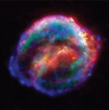 Resti di Supernovae Il resto della supernova di Keplero viene da una supernova esplosa nel 1604.