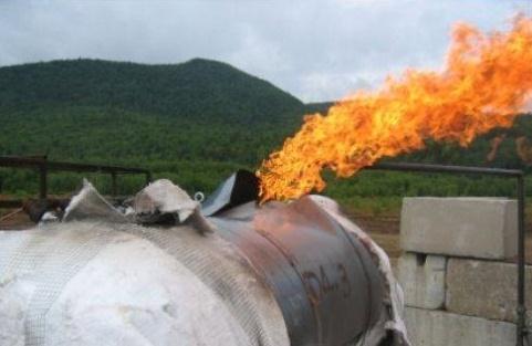 di stima degli effetti termici di un getto di fuoco in seguito a rilascio biogas per rottura