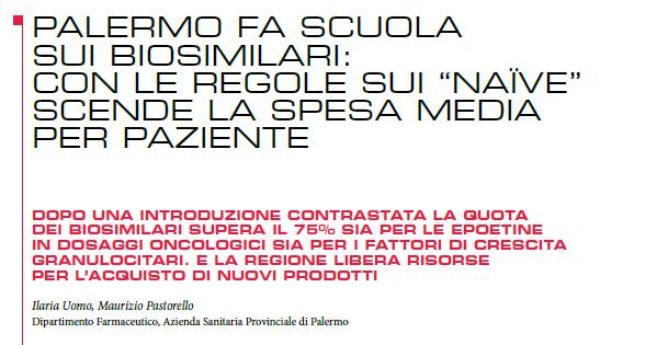 Rivista Biosimilari, Vol.
