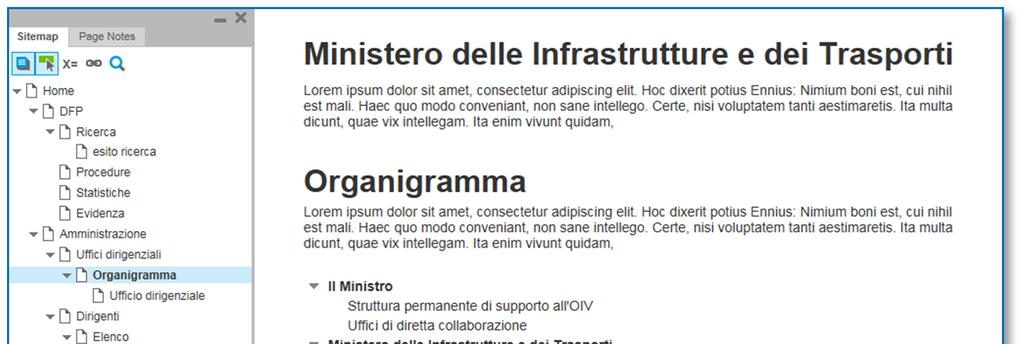 : ufficio di diretta collaborazione del ministro) ossia strutture prive della posizione di vertice (ma che possono avere direzioni