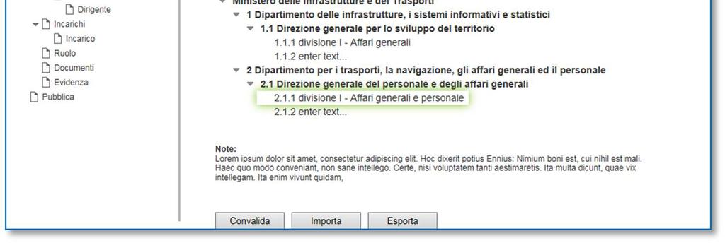 : organismo indipendente di valutazione della performance) ossia strutture prive di connessione con la root (ministro) ma anch esse