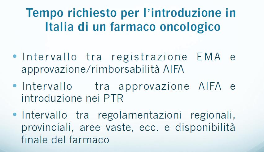 C.Pinto, Lo stato dell oncologia in Italia e l