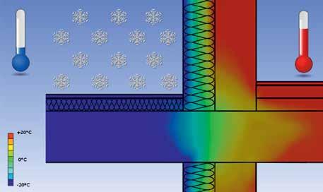 ebea Coibentazione termica Coibentazione termica Le norme e gli elevati standard energetici richiedono, durante la fase di dimensionamento, misure che minimizzino i ponti termici e siano al contempo