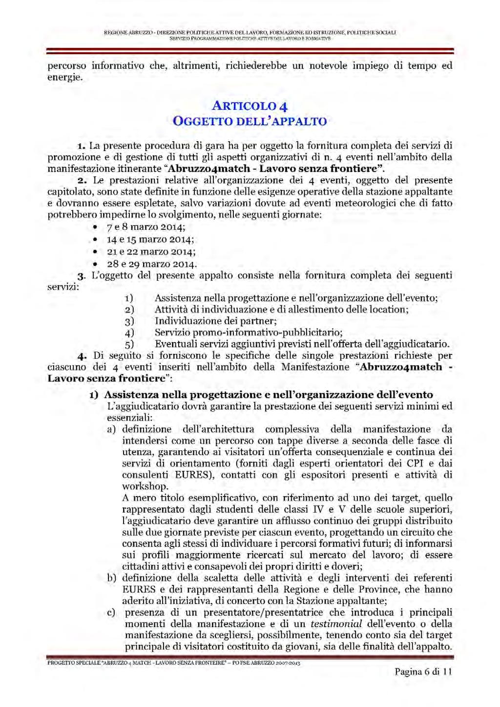 Pag. 14 Bollettino Ufficiale della Regione