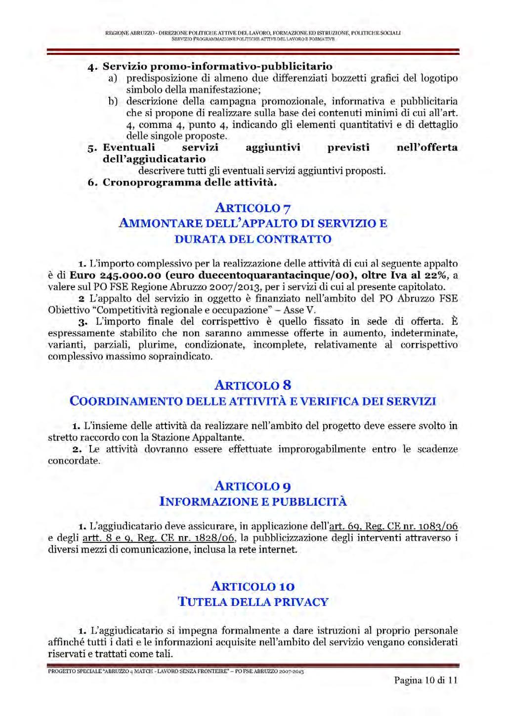 Pag. 18 Bollettino Ufficiale della Regione