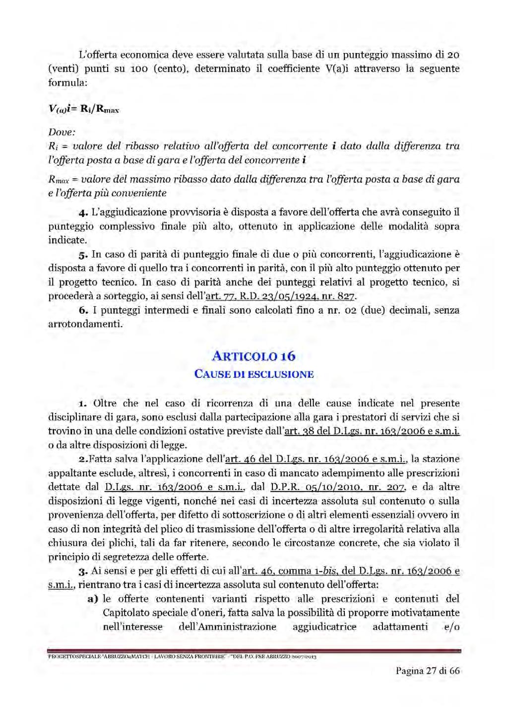 Pag. 46 Bollettino Ufficiale della Regione