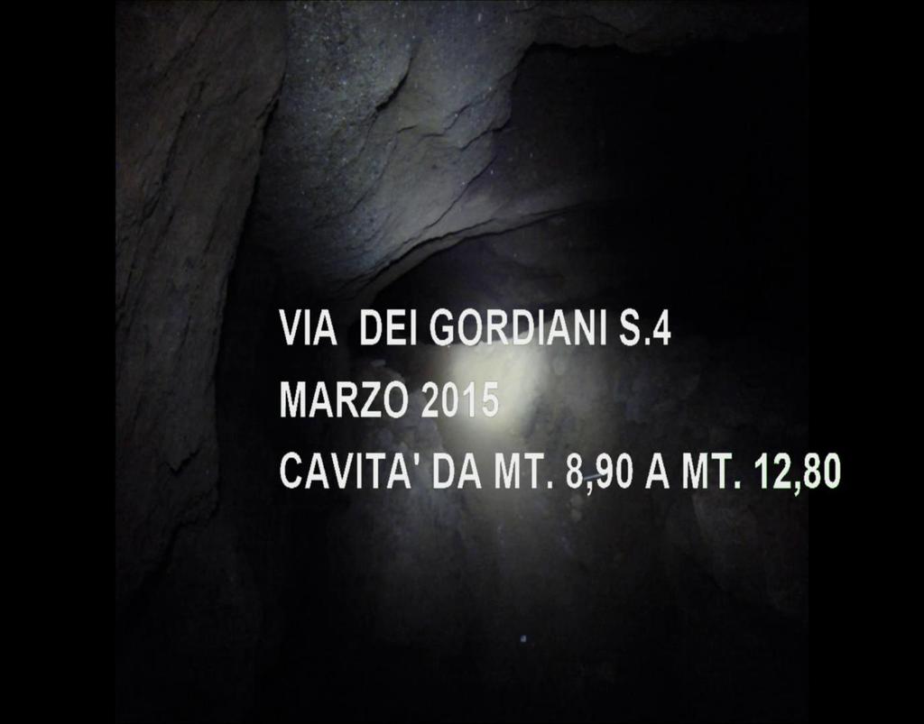 VIA DEI GORDIANI S. 4 CAVITA DA MT. 8.90 A MT. 12.