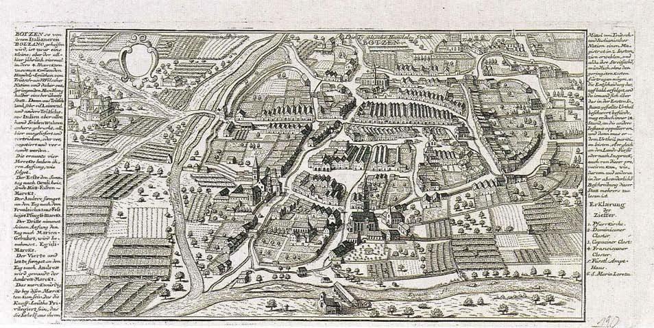 LABORATORI SULLA STORIA DELL ECONOMIA LOCALE Le antiche fiere di Bolzano (1202-1851) Sin dal Medioevo le quattro fiere internazionali di Bolzano hanno inciso non solo sull economia del territorio ma