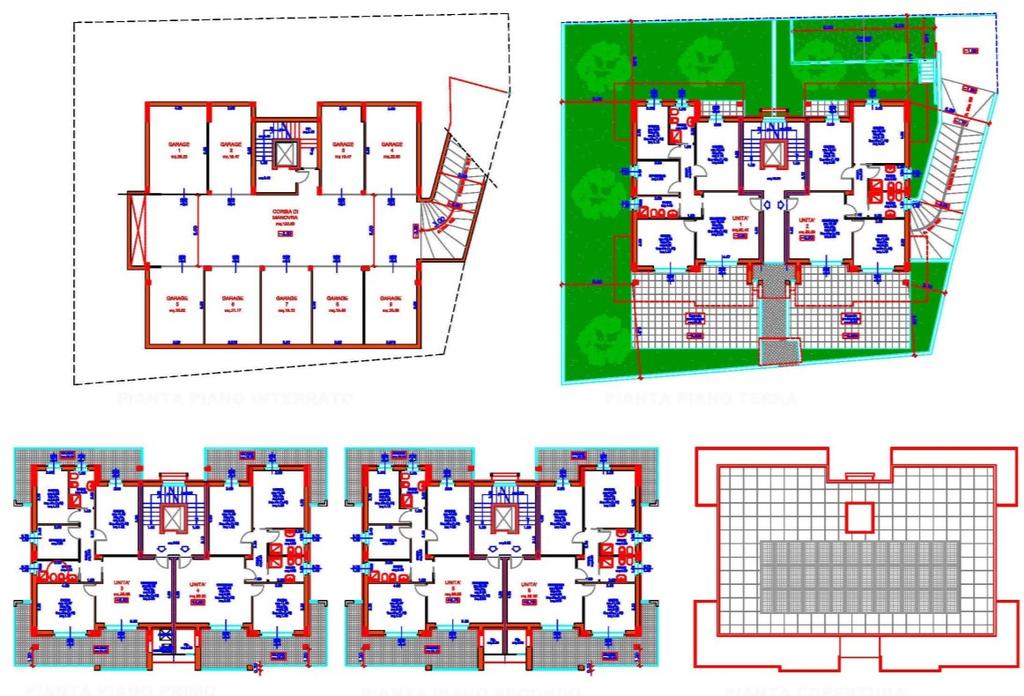 Descrizione dell insediamento Il progetto prevede la demolizione attuali edifici artigianali per realizzare n.